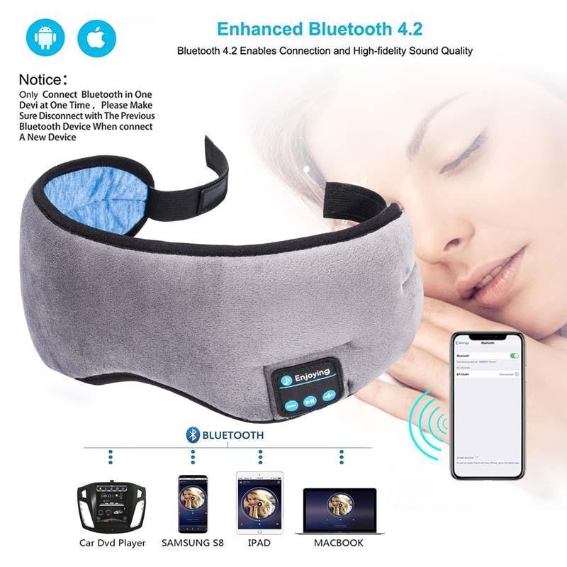 Hypnos Sleep - Máscara Relaxante com Bluetooth